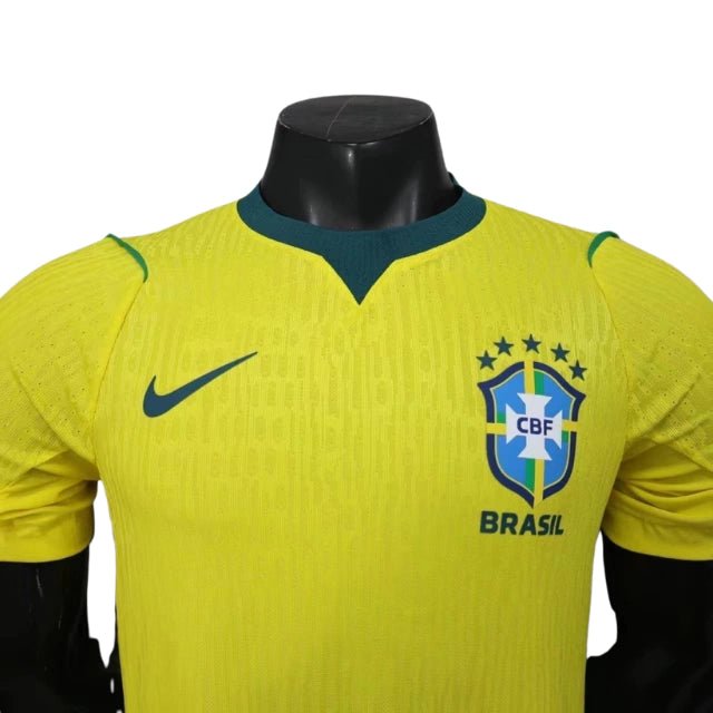 Camisa Brasil I 26/27 Torcedor Amarela
