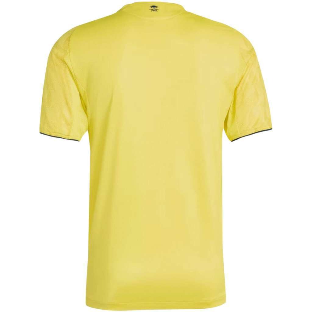 Camisa Al-Nassr Home 2025/2026 Adidas Amarela Torcedor Masculina