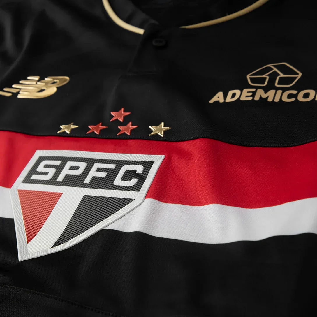 Camisa São Paulo III Comemorativa 25/26 - Preta