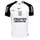 Camisa Corinthians I 25/26 - Torcedor - Branca + Patrocínios