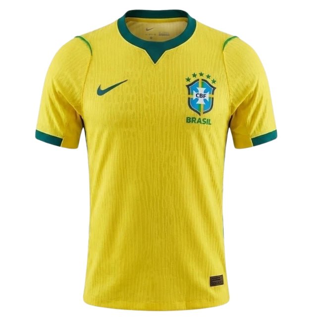 Camisa Brasil I 26/27 Torcedor Amarela