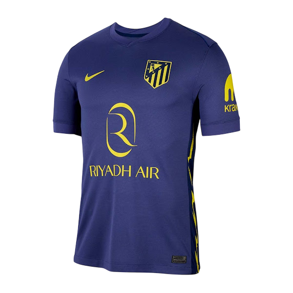 Camisa Atlético de Madrid II 25/26 Torcedor Nike Masculina - Azul Marinho