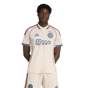 Camisa Ajax III Comemorativa 25/26 Adidas Masculina - Creme