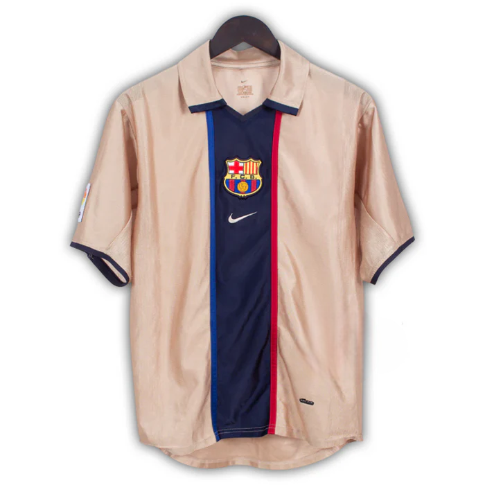 Camisa Barcelona II 2001/2002 Retrô - Nike