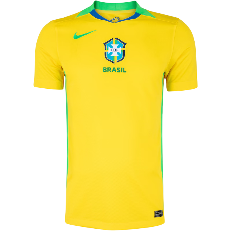Camisa Seleção Brasileira I 25/26 - Torcedor Nike Masculina - Amarela