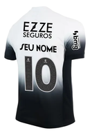 Camisa Corinthians I 24/25 + Patrocínios - Branca