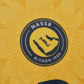 Camisa Al-Nassr Home 2025/2026 Adidas Amarela Torcedor Masculina