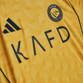 Camisa Al-Nassr Home 2025/2026 Adidas Amarela Torcedor Masculina